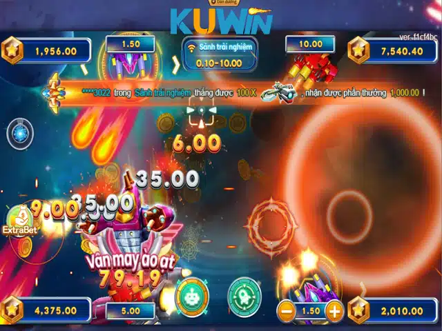Giao Diện Game Fc Bắn Cá Vũ Trụ