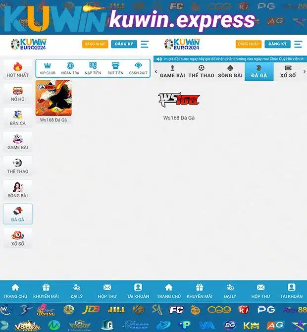 Trò Chơi Đá Gà KUWIN